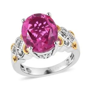 Radiant Orchid Quartz  Ring